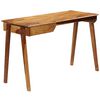 vidaXL skrivebord 118 x 50 x 76 cm massivt akacietr&aelig;