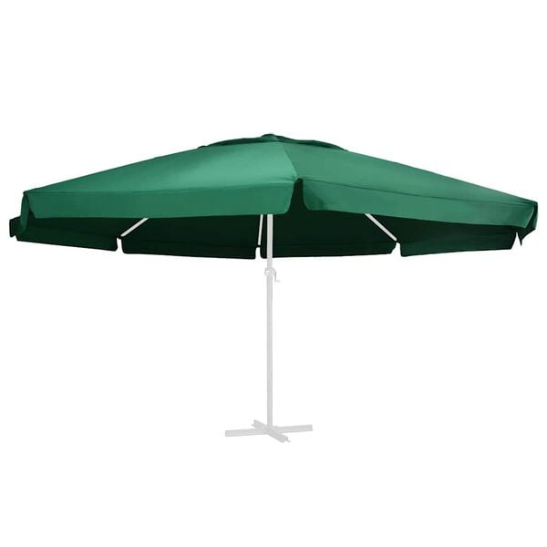 vidaXL udskiftningsdug til parasol 610 cm gr&oslash;n