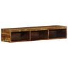 vidaXL v&aelig;gh&aelig;ngt tv-skab 100x30x19 cm massivt genbrugstr&aelig;