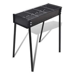 vidaXL firkantet kulgrill 75 x 28 cm