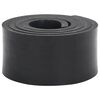 vidaXL gummikant til sneplov 180x10x1 cm sort