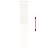 vidaXL zebragardin marmorbeige 45x230 cm stofbredde 40,9 cm polyester