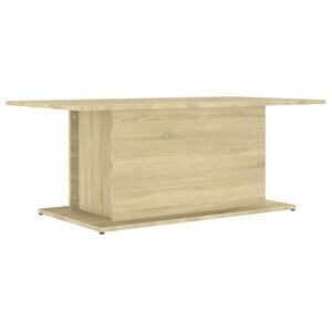 vidaXL sofabord 102x55,5x40 cm konstrueret tr&aelig; sonoma-eg