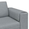 vidaXL Stue Sofa 3 pcs Lysegr&aring; Polyester