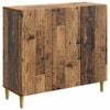vidaXL Sideboard Gammelt tr&aelig; 89 x 34,5 x 80 cm Konstrueret tr&aelig;