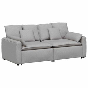 vidaXL modulsofa med hynder skygr&aring;