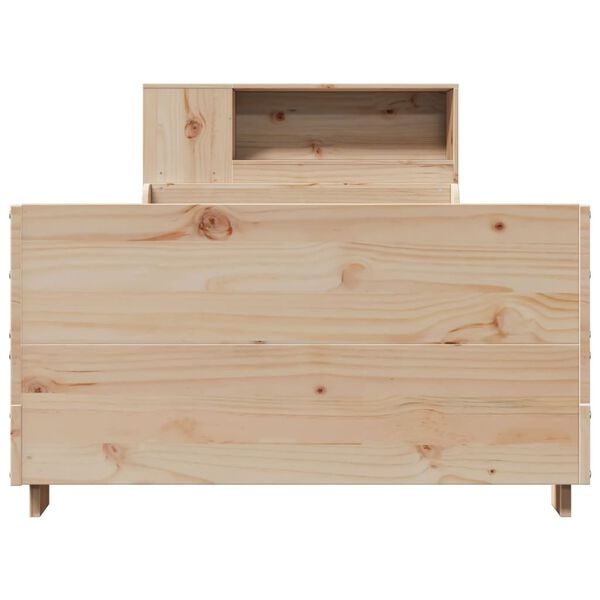 vidaXL sengeramme uden madras 90x200 cm massivt fyrretr&aelig;