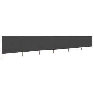 vidaXL 6-panels l&aelig;sejl stof 800 x 80 cm gr&aring;