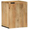 vidaXL badev&aelig;relsesskab 38x33,5x48 cm massivt mangotr&aelig; brun