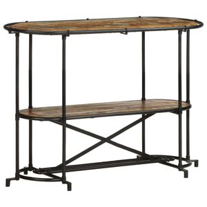 vidaXL konsolbord 110x42x76 cm massivt genbrugstr&aelig;