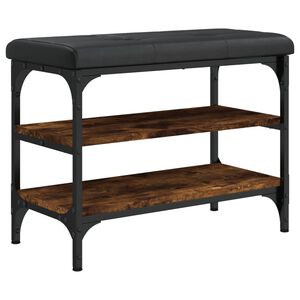 vidaXL skob&aelig;nk 62x32x47 cm konstrueret tr&aelig; r&oslash;get egetr&aelig;sfarve