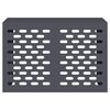 vidaXL Air Conditioner Cover Antracit 90 x 40 x 60 cm Stål