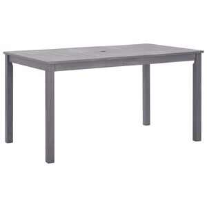 vidaXL havebord 140x80x74 cm massivt akacietr&aelig; gr&aring;vasket