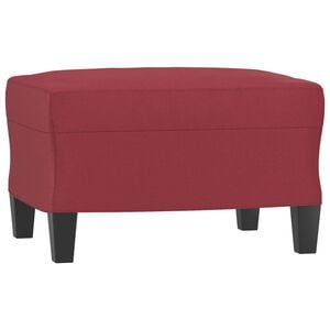 vidaXL fodskammel 60x50x41 cm kunstl&aelig;der Vinr&oslash;d