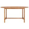 vidaXL havebord 150x76 cm massivt teaktr&aelig;