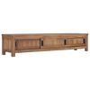 vidaXL tv-skab 150 x 30 x 30 cm massivt teaktr&aelig;
