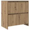 vidaXL Sideboards 2 pcs artisan eg 70 x 41 x 75 cm Konstrueret tr&aelig;