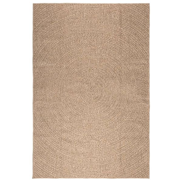 vidaXL gulvt&aelig;ppe ZIZUR 160x230 cm jute-look indend&oslash;rs og udend&oslash;rs