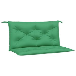 vidaXL hynder til haveb&aelig;nk 2 stk. 100x50x7 cm oxfordstof gr&oslash;n