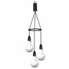 Luxform batteridrevet LED-pendellampe med 3 dr&aring;ber Apollo