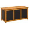 vidaXL Have Opbevaringskasse 185 L Massivt Akacietr&aelig; 113 x 50 x 56 cm