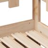vidaXL daybed med udtræk og skuffer uden madras 80x200 cm