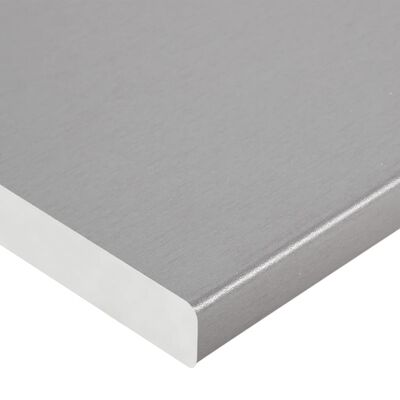 vidaXL køkkenbordplade 30x60x2,8 cm spånplade grå