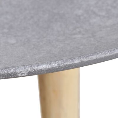 vidaXL sofabordssæt i 2 dele 55 cm & 44 cm betongrå