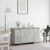 vidaXL Sideboard Beton Gr&aring; 135 x 41 x 75 cm Konstrueret tr&aelig;