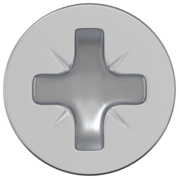 vidaXL Skrue 12 pcs S&oslash;lv M6 x 12 mm Jern