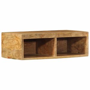 vidaXL v&aelig;gh&aelig;ngt tv-skab 60x30x19 cm massivt ru mangotr&aelig;