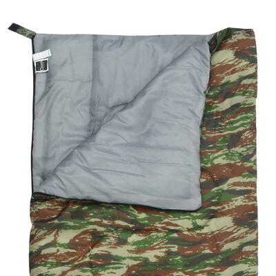 vidaXL soveposer 2 stk. 1100 g 10 °C rektangulær camouflagedesign