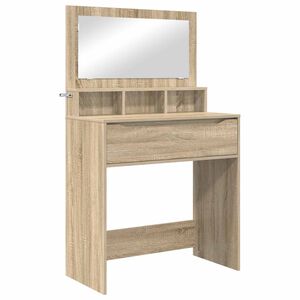 vidaXL Sovev&aelig;relsessminkeborde Sonoma eg 80 x 39,6 x 135 cm