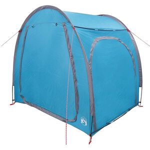 vidaXL Cykelopbevaringstelt 210 x 156 x 180 cm Vandt&aelig;t Bl&aring;