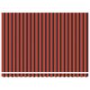 vidaXL Markise Orange og Brun 450 x 300 x 165 cm Polyester og metal