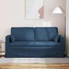 vidaXL Sofa Bl&aring; Samlede dimensioner: 158 x 78 x 80 cm (B x D x H)
