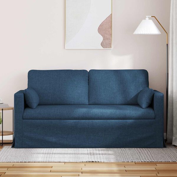 vidaXL Sofa Bl&aring; Samlede dimensioner: 158 x 78 x 80 cm (B x D x H)