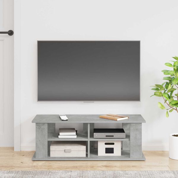vidaXL TV stand Beton Gr&aring; 96 x 35 x 33,5 cm