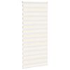 vidaXL zebragardin marmorbeige 100x230 cm stofbredde 95,9 cm polyester