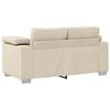 vidaXL Sofa Beige 160 x 77 x 82 cm Linned-blandet stof