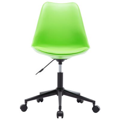 vidaXL drejelige spisebordsstole 6 stk. kunstlæder grøn