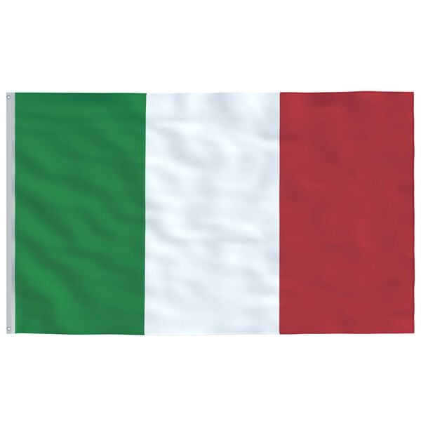 vidaXL italiensk flag 90x150 cm