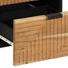vidaXL Sideboard Naturfarvet 40 x 33,5 x 75 cm Massivt Akacietr&aelig;