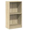 vidaXL bogreol 40 x 24 x 75 cm sp&aring;nplade sonoma-eg
