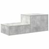 vidaXL Opbevaringsskab 2 pcs Beton Grå 103 x 41 x 40 cm
