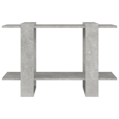 vidaXL bogreol/rumdeler 80x30x51 cm betongrå