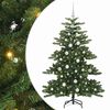 vidaXL Kunstigt Hinged Juletr&aelig; Gr&oslash;n 150 cm PVC og St&aring;l