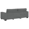 vidaXL 3-personers sofa 180 cm stof m&oslash;rkegr&aring;