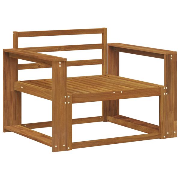 vidaXL Udend&oslash;rs Mellem Sofa Massivt Akacietr&aelig; Naturfarvet