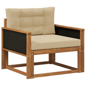 vidaXL Udend&oslash;rs Mellem Sofa Naturfarvet